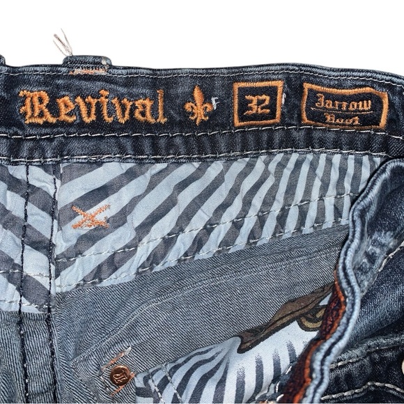 Rock Revival Jarrow Boot Jean 32x30 - Picture 8 of 8